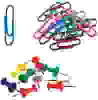 Скрепки, кнопки