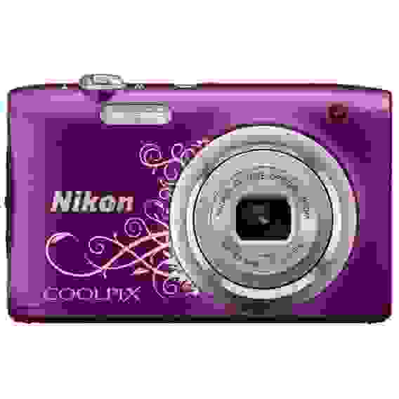 Фотоаппарат компактный Nikon Coolpix A100 Purple Lineart
