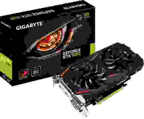 GIGABYTE GeForce GTX 1060 1582Mhz PCI-E 3.0 3072Mb 8008Mhz 192 bit 2xDVI HDMI HDCP