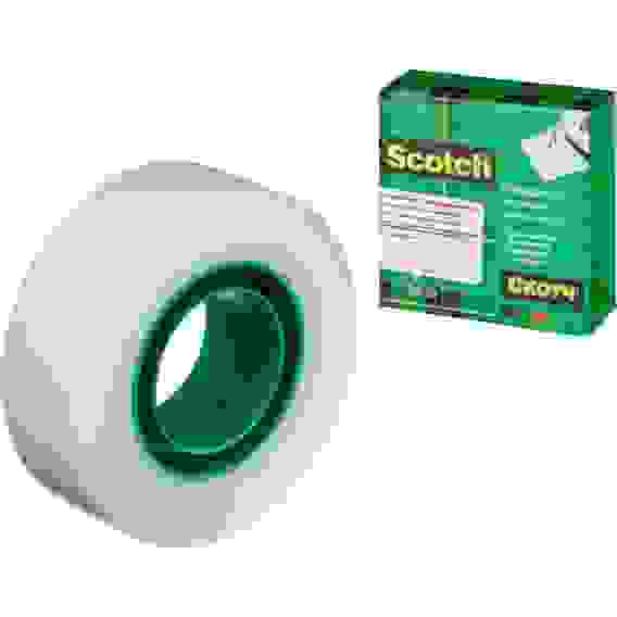 Клейкая лента канцелярская Scotch Magic невидимая матовая 19 мм х 33 м
