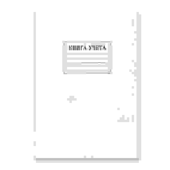 Книга учета бухгалтерская офсет А4 48 листов в клетку на скрепке