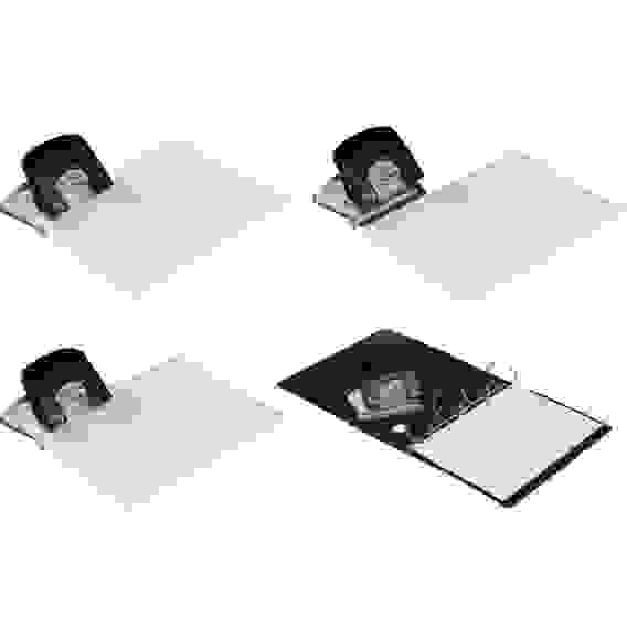 Дырокол Sax 506 до 40 листов с линейкой