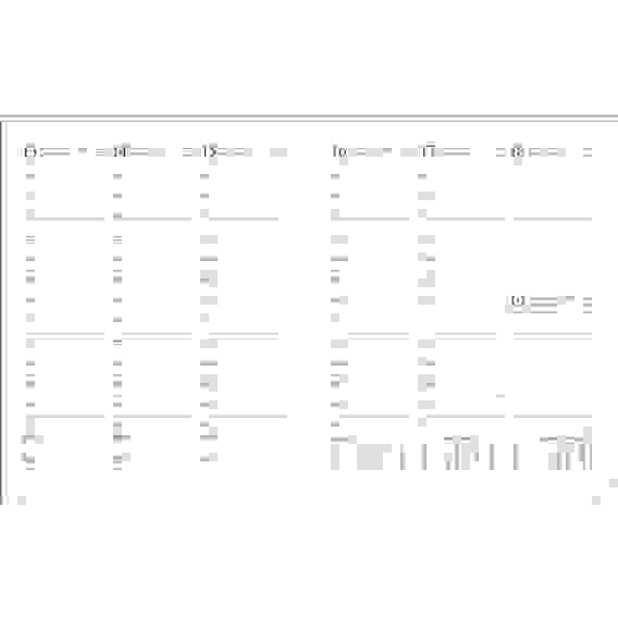 Еженедельник датированный на 2018 год Attache искусственная кожа А4 80 листов зеленый (215x265 мм)