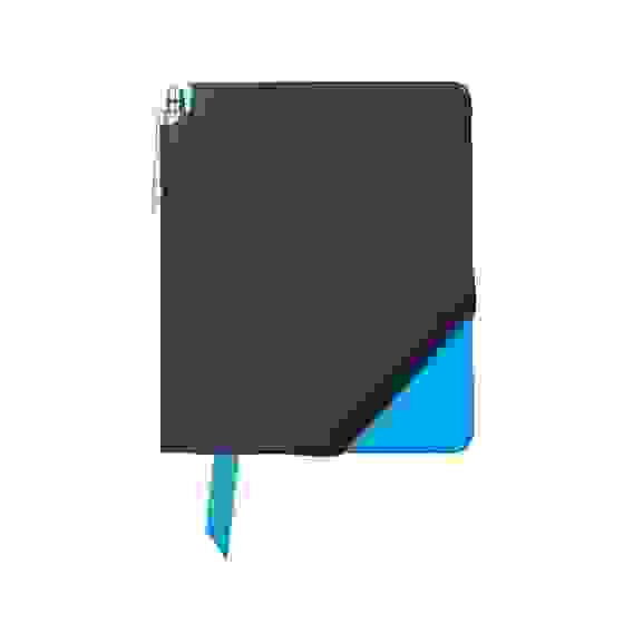 Записная книжка Cross Jot Zone черная/голубая 160 страниц в линейку