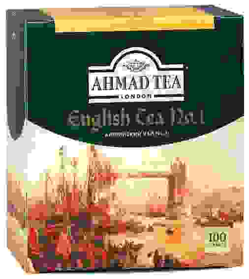 Чай Ahmad Tea English №1черный 100пак*2г