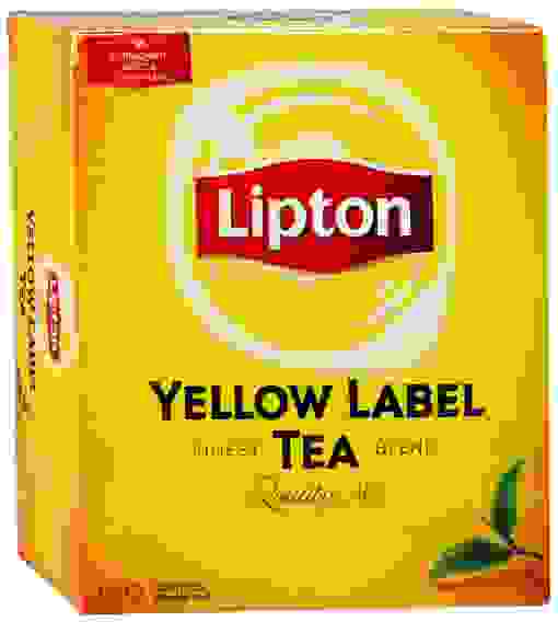 Чай Lipton Yellow label 100пак*2г