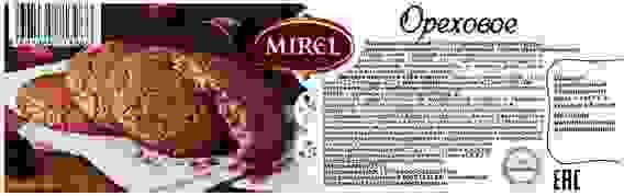 Пирожное Mirel Ореховое, 235г