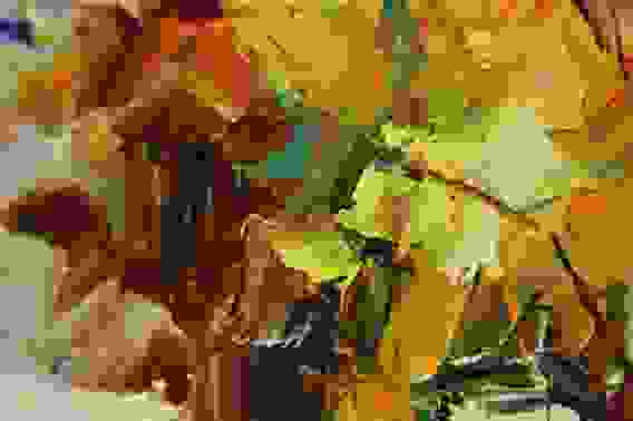 Картина маслом &quot;Ночной город&quot;