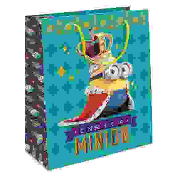 Universal Миньоны Пакет подарочный Миньон-король 35х25х9 см