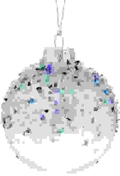 Украшение новогоднее подвесное Winter Wings &quot;Шар&quot;, диаметр 8 см