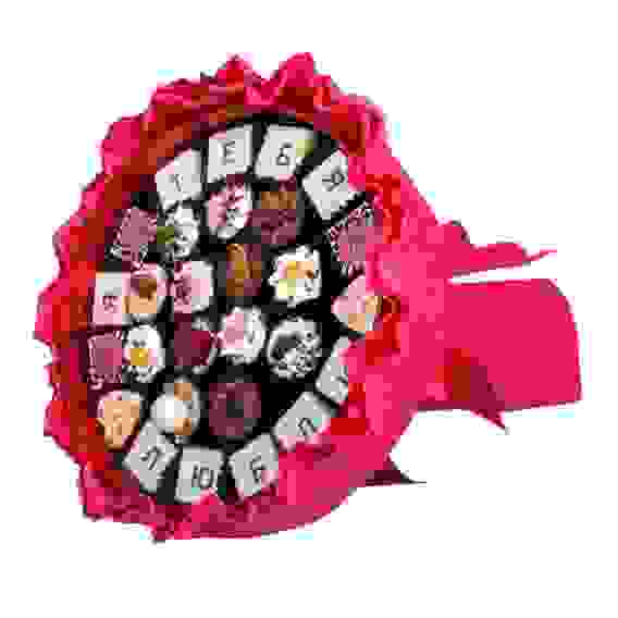 Букет из конфет &quot;Я тебя люблю&quot;