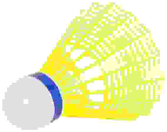 Воланы для бадминтона Victor 6 шт, желтые