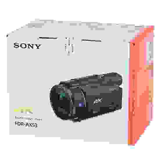 Видеокамера цифровая 4K Sony FDR-AX53 Black