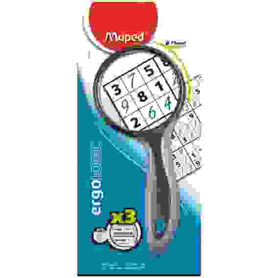 Лупа Maped диаметр 75 мм кратность увеличения 3