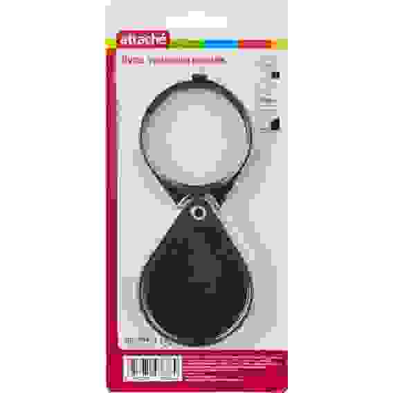 Лупа Attache складная диаметр 60 мм кратность увеличения 6