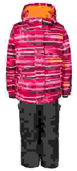 Комплект (куртка, полукомбинезон) GUSTI, розовый/желтый