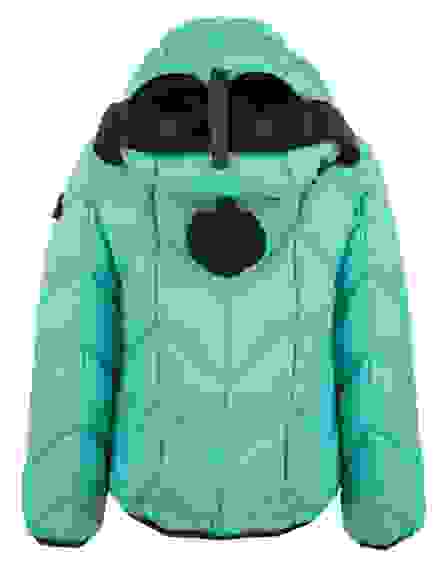 Пуховик бирюзовый AI RIDERS