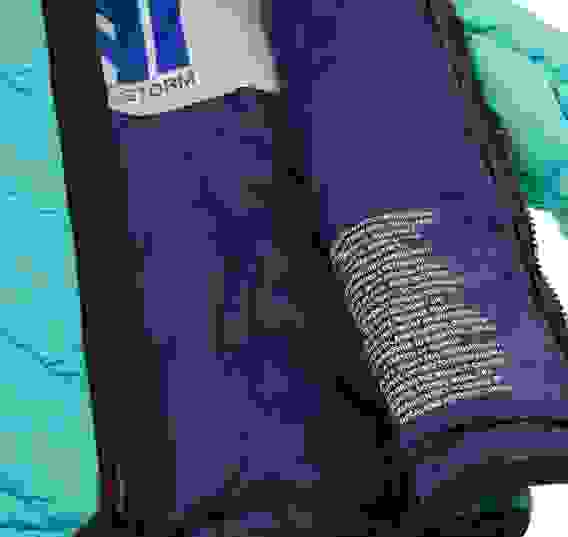 Пуховик бирюзовый AI RIDERS