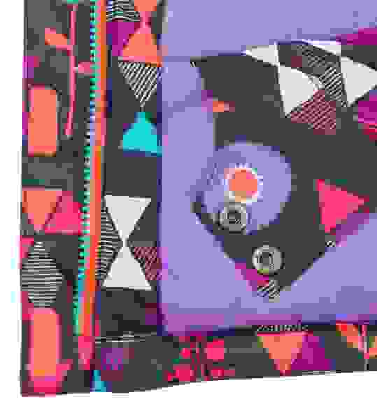 Комплект (куртка, брюки и шарф) DEUX PAR DEUX, мультицвет