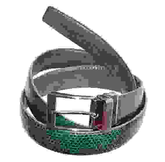 Ремень из кожи морской змеи &quot;Икахека&quot;