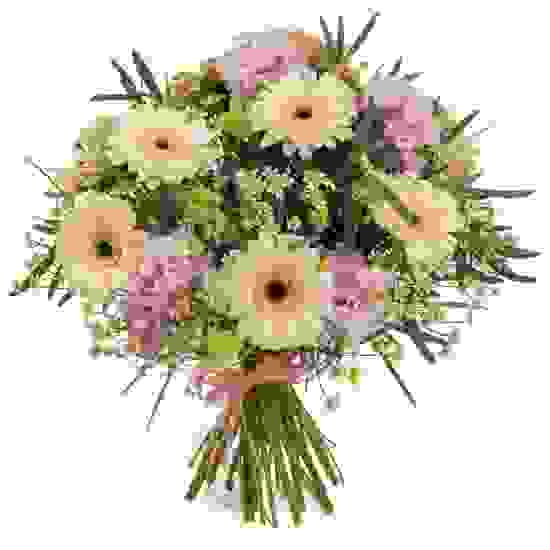 Букет цветов «Ванильное небо»